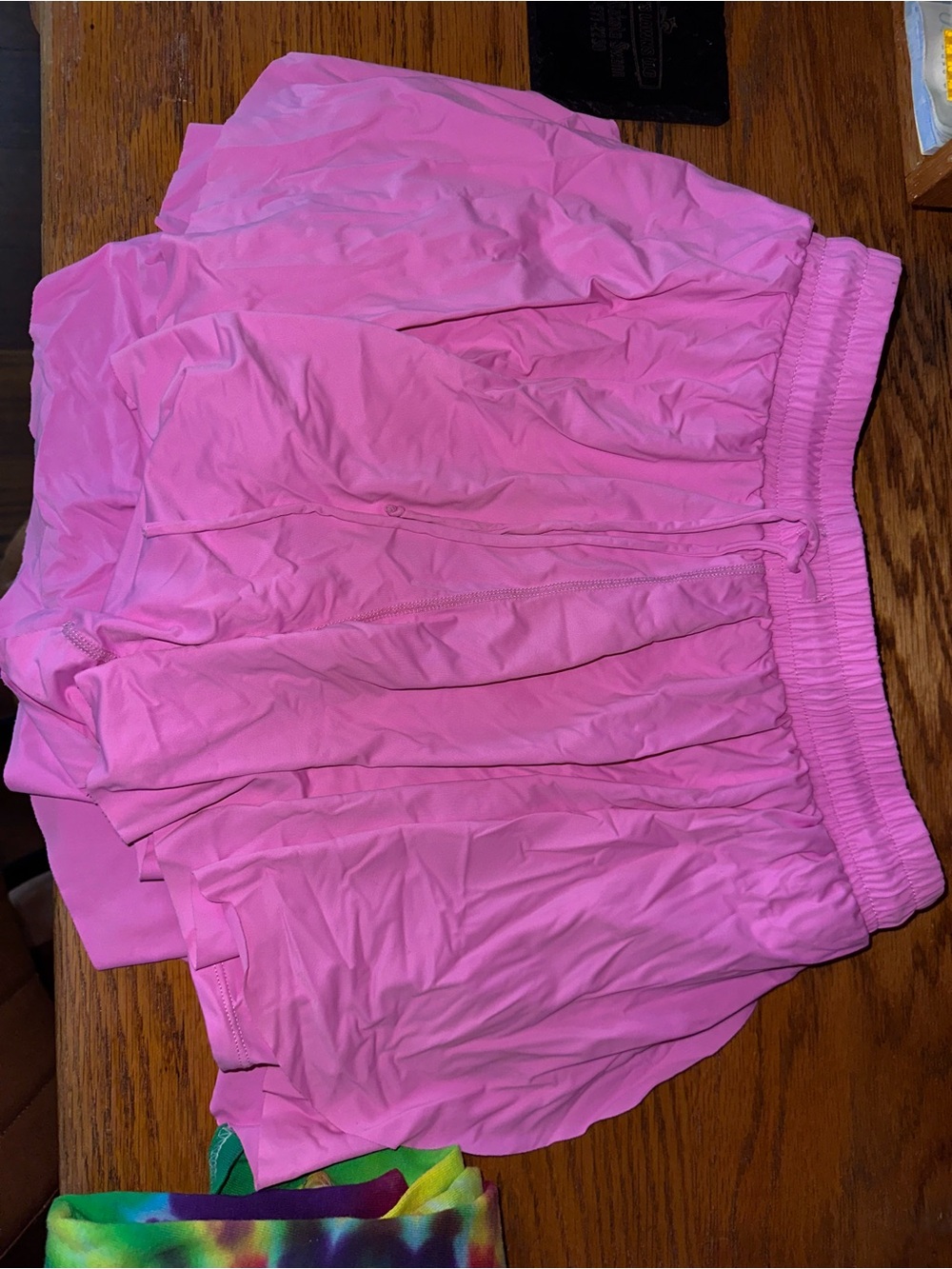 Pink Lily Hot Pink Athletic Shorts